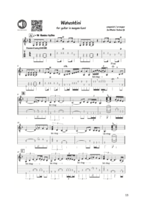 Maqam Guitar book Wahastini song